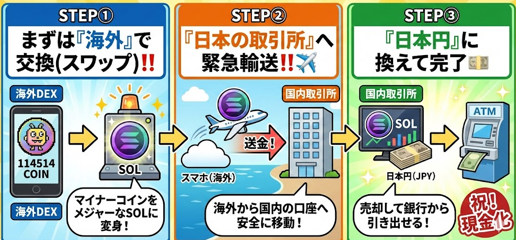 114514コインは換金できる？安全に売る方法と注意点を解説！