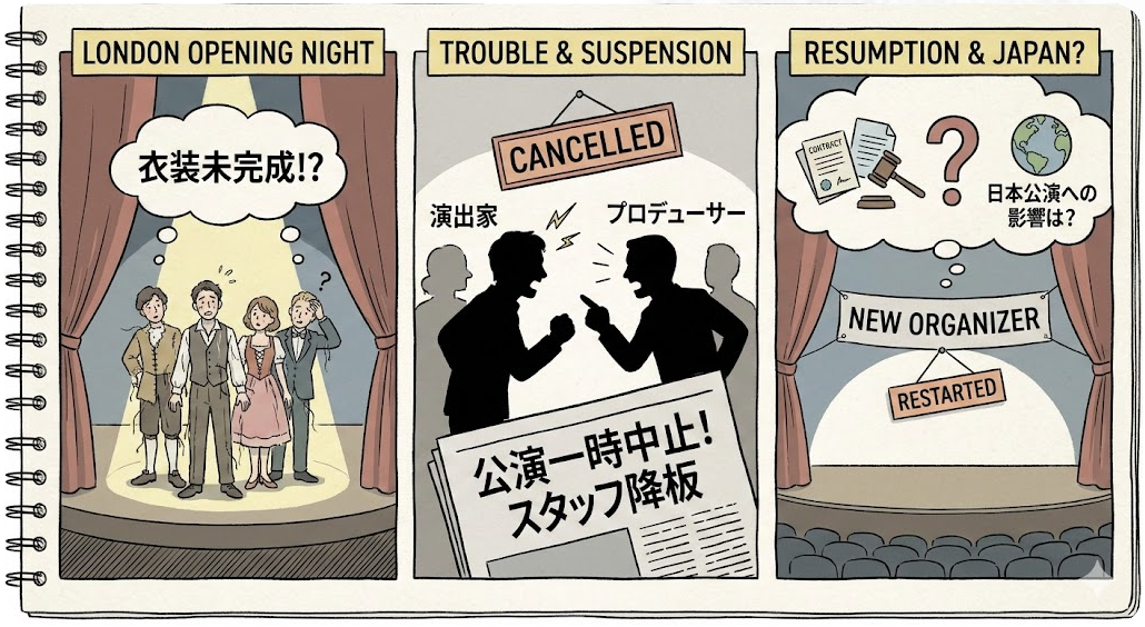礼真琴のバーレスクが中止になった本当の理由！過去にもこんな事はあったのか？