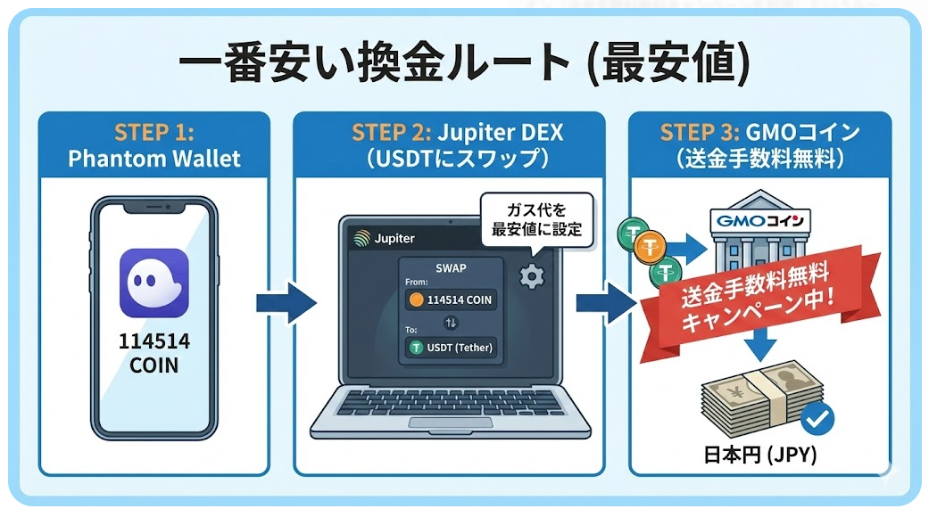 114514コインは換金できる？安全に売る方法と注意点を解説！