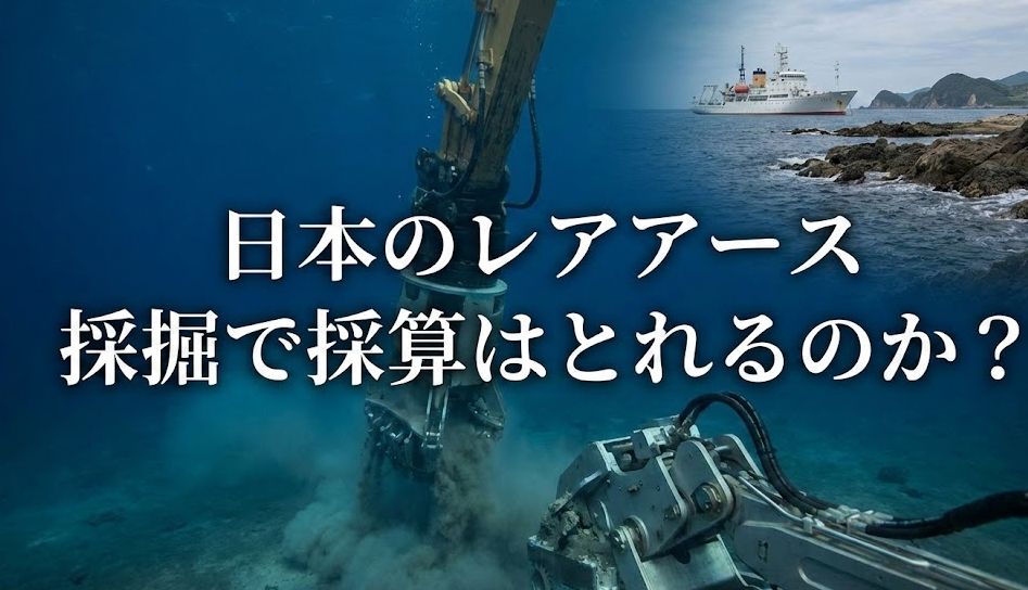 日本でレアアース採掘は採算がとれるのか？南鳥島の深海開発の希望と課題