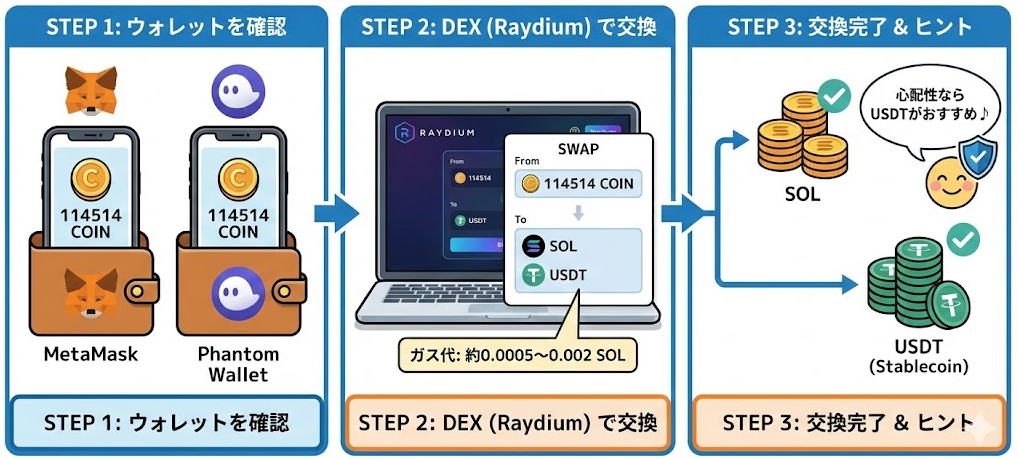 114514コインは換金できる？安全に売る方法と注意点を解説！