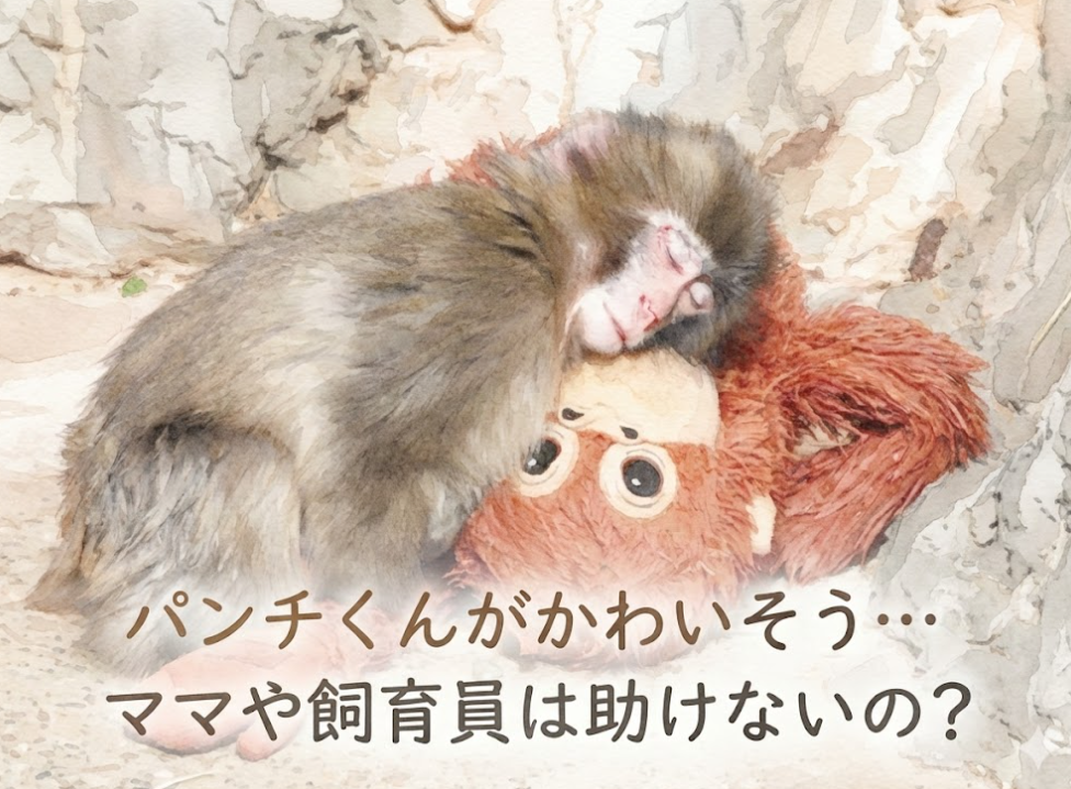 パンチくんがいじめられる理由は？ママや飼育員は助けないの？