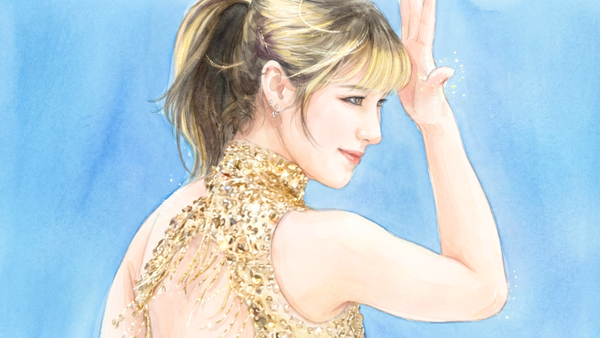 美しいアリサ・リウ選手、ミラノコルティナ五輪決勝