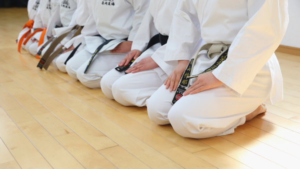 女の子が通う空手道場のイメージ