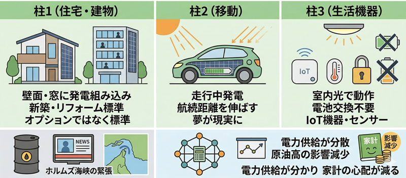 ペロブスカイトがつくる日本の未来