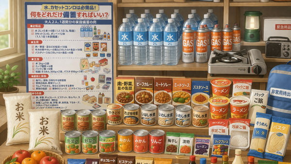 政府の備蓄リスト現物