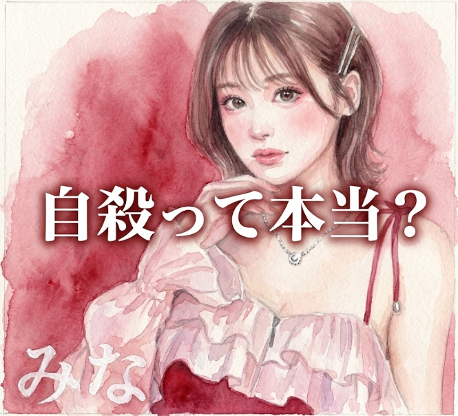 みな　自殺　本当